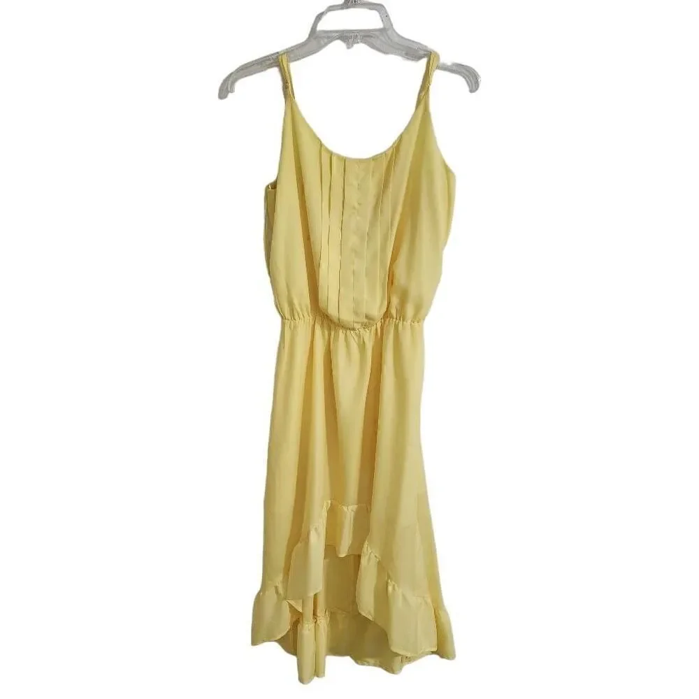 Gianni Bini Ruffled High Low Dress Size M NWT A10